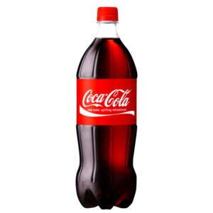 bottiglia di coca cola in plastica